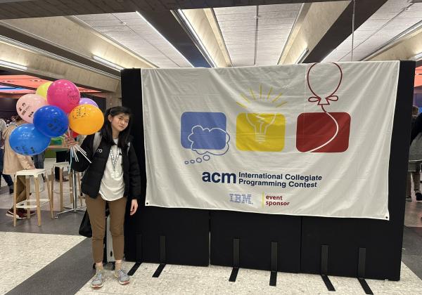Merton third-year Mathematics & Computer Science student, Ip Tsz Oi, participated in the United Kingdom and Ireland Programming Contest