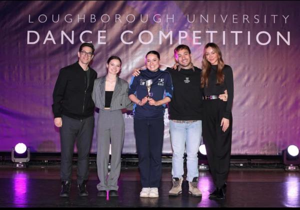 Lucy Williams and dance competition judges