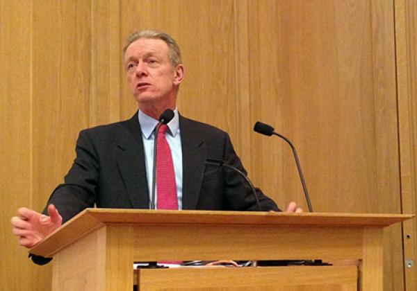 Sir Bernard Hogan-Howe delivering the Halsbury Society Annual Lecture 2014