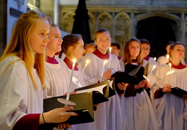 The 2019 Advent Carol Service - Photo: © Hugh Warwick - www.hughwarwick.com