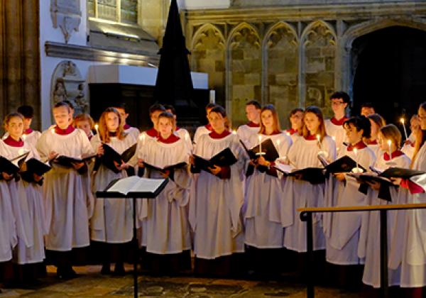 The 2019 Advent Carol Service - Photo: © Hugh Warwick - www.hughwarwick.com