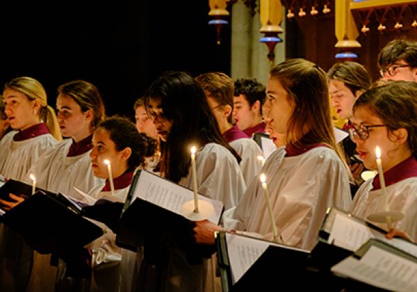 The 2021 Advent Carol Service - Photo: © Hugh Warwick - www.hughwarwick.com