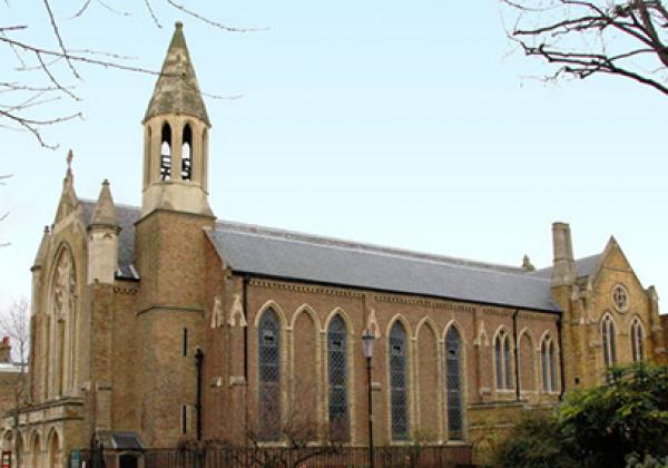 Christ Church, Chelsea - Photo: © George P. Landow/the Victorian Web