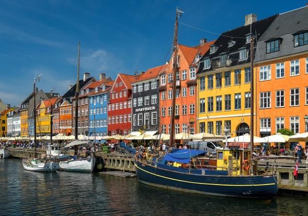 View of Copenhagen waterfront