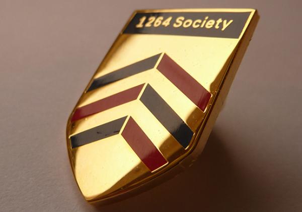 1264 Society pin badge