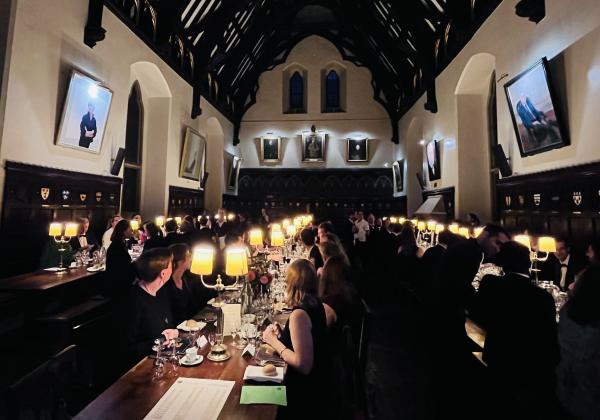 Gaudy Dinner in Hall 