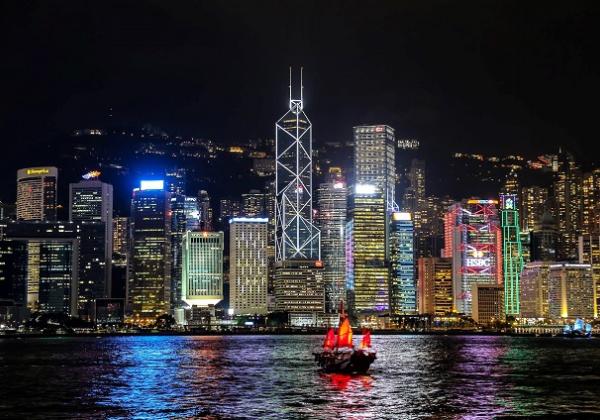 Hong Kong Skyline Hong Kong Skyline in the nigh time © n/a