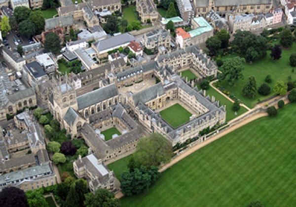 Merton from the air - Photo: © Roger Smith (1980)