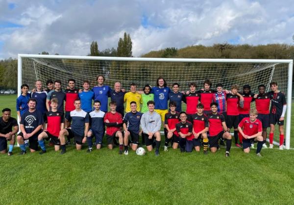 Men's Merton-Mansfield Football Team