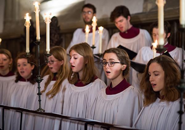 The Choir of Merton College, Oxford, in 2015 - Photo: © John Cairns - www.johncairns.co.uk
