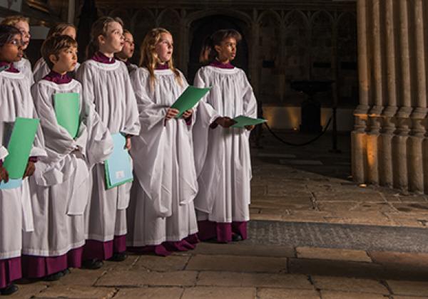 Members of Merton College Girls' Choir in 2016 - Photo: © John Cairns - www.johncairns.co.uk