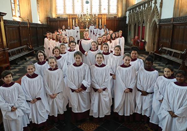 Merton College Girls' Choir in 2018 - Photo: © KT Bruce www.ktbrucephotography.com