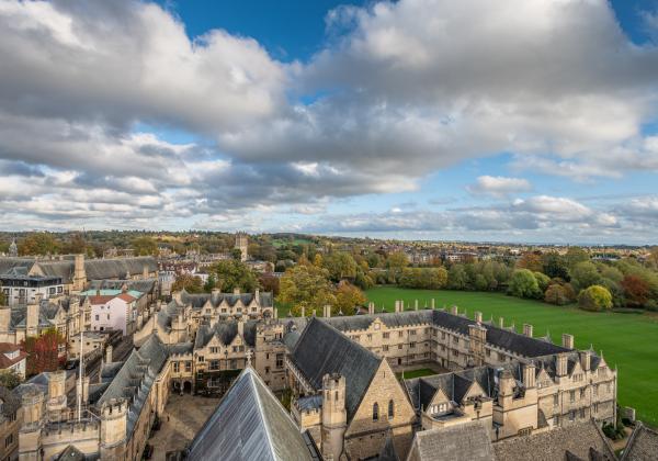 Aerial view of Merton College © John Cairns
