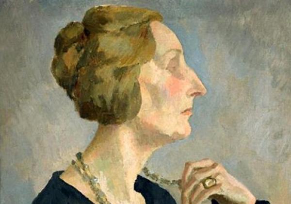 Portrait of Edith Sitwell by Roger Fry