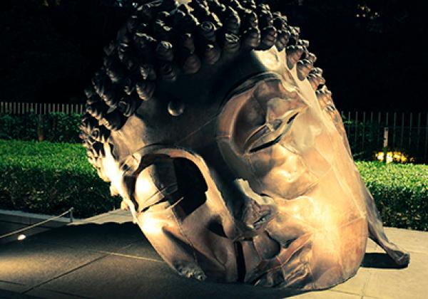 Sculpture in the Joseph Lau Roof Garden