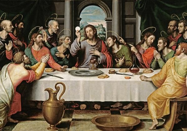 'The Last Supper' by Joan de Joanes (1510-1579)