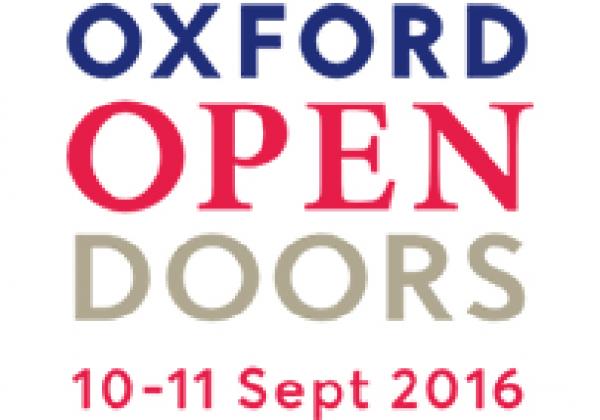Oxford Open Doors 10-11 Sept 2016