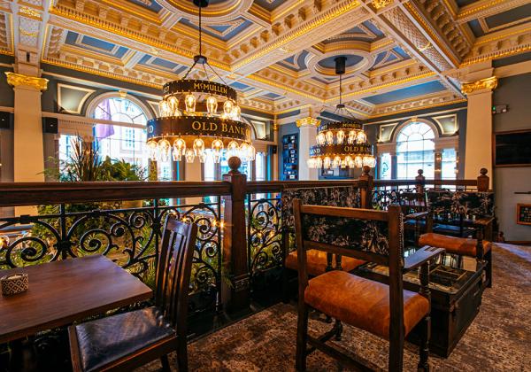 Upstairs at The Old Bank of England Pub