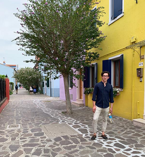 Rob Lentz in Italy - Photo: © Rob Lentz