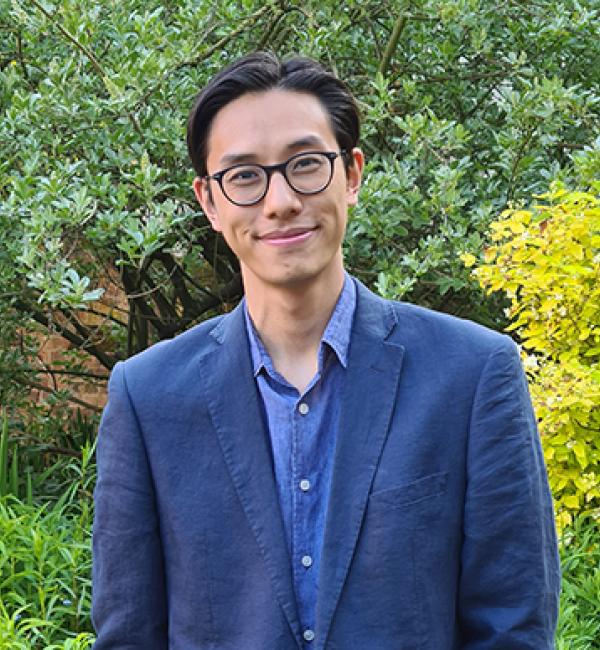 Dr Henry Tang, Lecturer in Classics, who gave a Chalcenterics talk in Trinity term