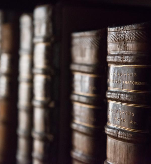 Collection of old books