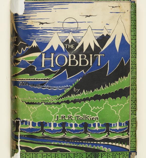 Norman Davis’ copy of the first edition of The Hobbit, gifted to the College in his Will