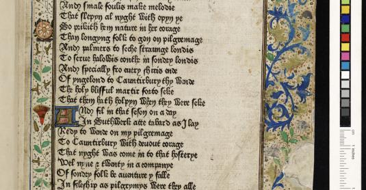 Caxton' Chaucer