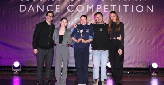 Lucy Williams and dance competition judges