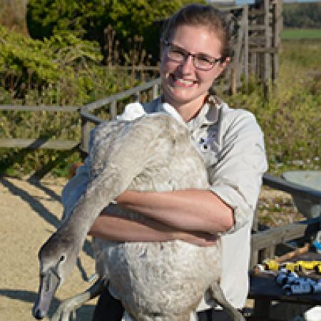 Sarah Hill and friend