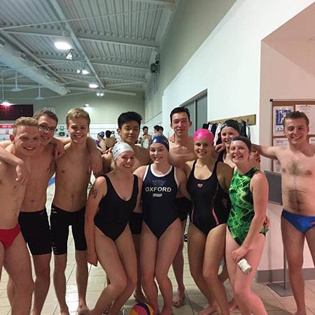 The 2017-18 water polo team The 2017-18 water polo team