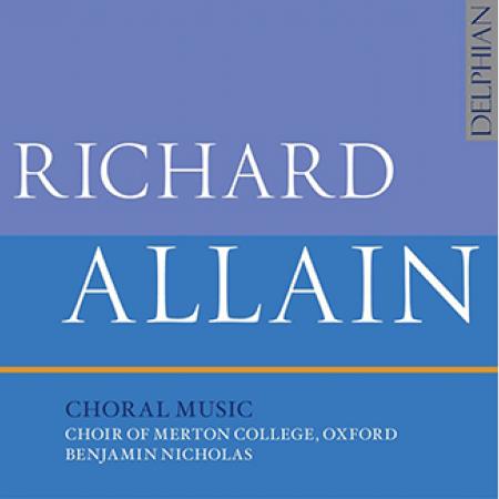 Richard Allain: Choral Music - CD cover