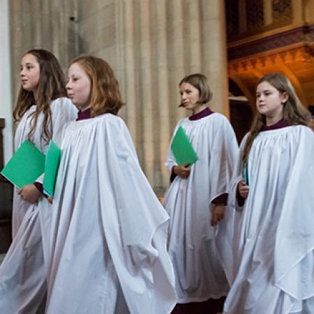 Members of the Merton College Girls' Choir, October 2016 - Photo: © John Cairns - www.johncairns.co.uk Members of the Merton College Girls' Choir, October 2016 - Photo: © John Cairns - www.johncairns.co.uk