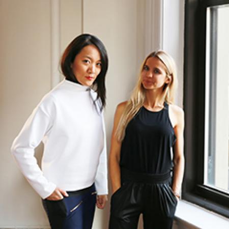Meg He & Nina Faulhaber, co-founders at ADAY Meg He & Nina Faulhaber, co-founders at ADAY