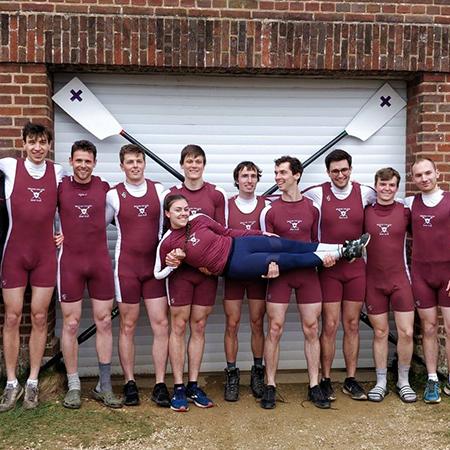 Torpids 2019 Merton College Boat Club Men's First crew - Photo © Gian Piero C Milani