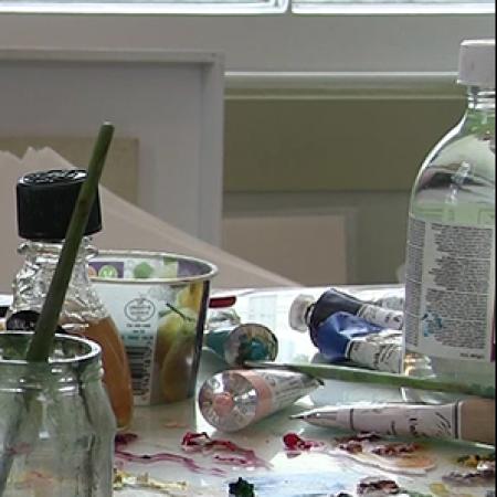 A Mind Weighted With Unpublished Matter - title frame from the interview video