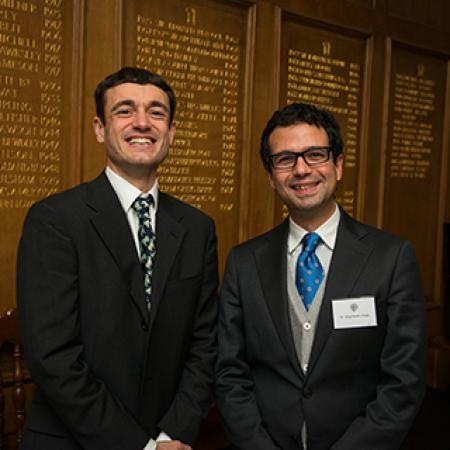 Jonathan Prag (L) and Sergi Pardos-Prado (R) at the Teaching Awards ceremony - Photo: © John Cairns - www.johncairns.co.uk, courtesy of the Learning Institute Jonathan Prag (L) and Sergi Pardos-Prado (R) at the Teaching Awards ceremony - Photo: © John Cairns - www.johncairns.co.uk, courtesy of the Learning Institute