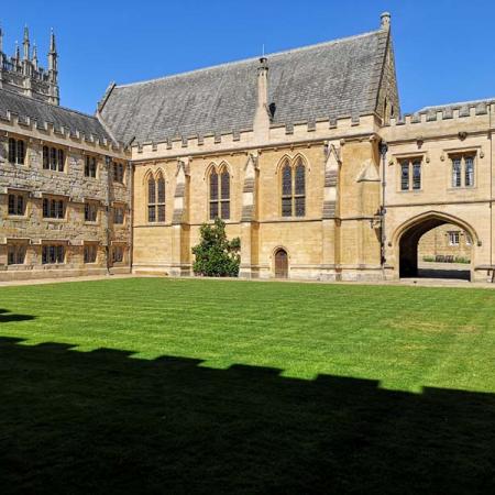 Fellows' Quad and the Fitzjames Arch