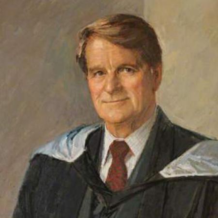 Detail of a portrait of Sir James Holt by Michael Noakes, courtesy Fitzwilliam College, University of Cambridge Detail of a portrait of Sir James Holt by Michael Noakes, courtesy Fitzwilliam College, University of Cambridge
