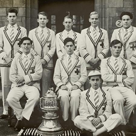 The 1951 Merton College 1st VIII with the Head of the River Cup - © Gilman & Soame The 1951 Merton College 1st VIII with the Head of the River Cup - © Gilman & Soame