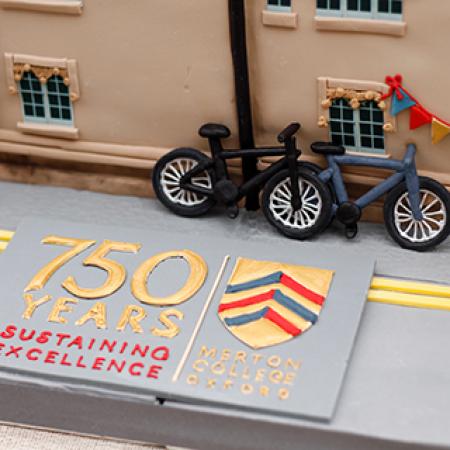 Sustaining Excellence: Merton College's 750th Anniversary Cake Sustaining Excellence: Merton College's 750th Anniversary Cake