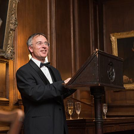 Dr Peter Braam speaking at the signing ceremony - Photo: © John Cairns - www.johncairns.co.uk