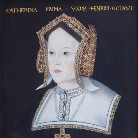 The College’s portrait of Catherine of Aragon, c.1600 The College’s portrait of Catherine of Aragon, c.1600