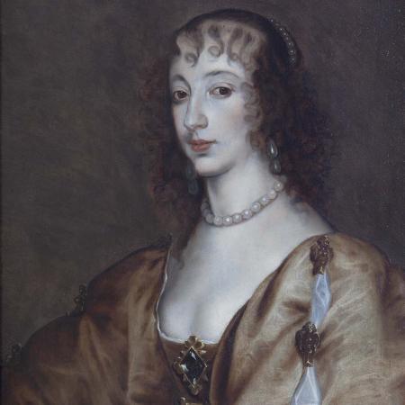 The College’s 17th-century portrait of Henrietta Maria