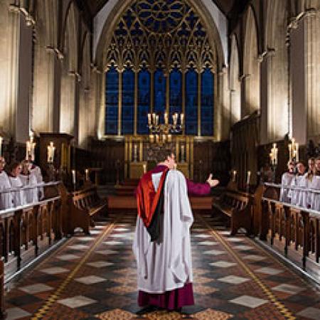 The Choir of Merton College, Oxford, in 2015 - Photo: © John Cairns - www.johncairns.co.uk