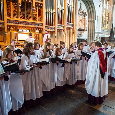 The Foundation Service held in 2014 to celebrate the College's 750th anniversary - Photo: © John Cairns - www.johncairns.co.uk