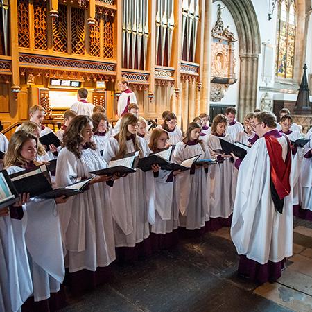 The Foundation Service held in 2014 to celebrate the College's 750th anniversary - Photo: © John Cairns - www.johncairns.co.uk