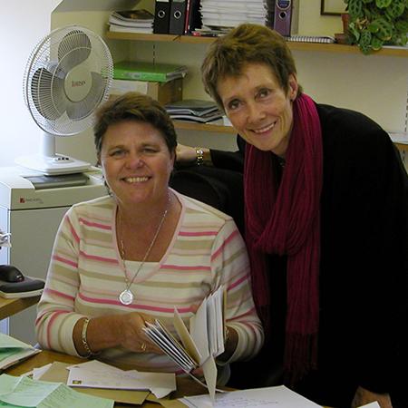 Helen Kingsley and Christine Taylor