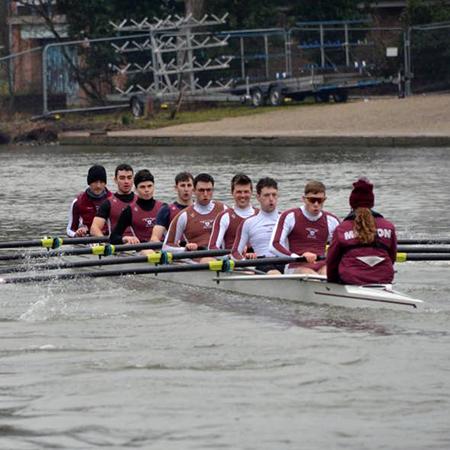 The Men's First VIII in action during Torpids 2022 The Men's First VIII in action during Torpids 2022
