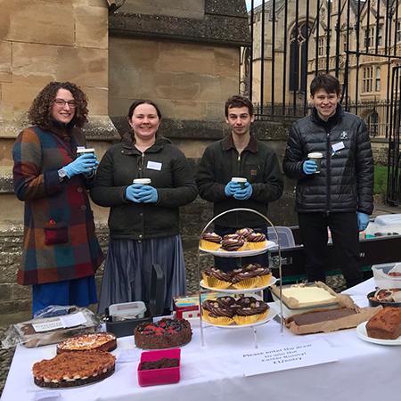 Members of the Academic Office team at the Charity Bake Sale in aid of Ukrainian refugees Members of the Academic Office team at the Charity Bake Sale in aid of Ukrainian refugees