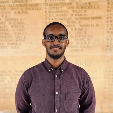 Qalid Mohamed, by Mark Randolph Qalid Mohamed at the Fitzjames Gateway in Merton